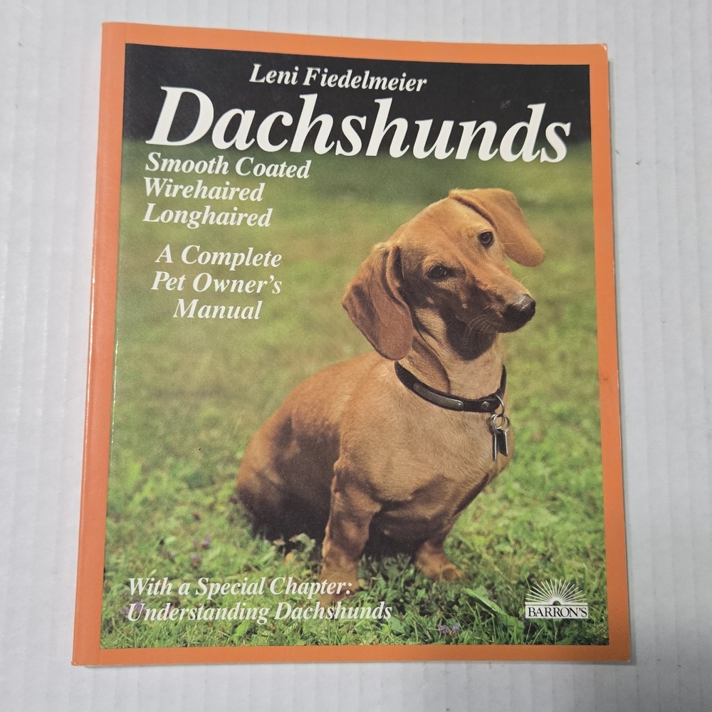 Dachshunds Complete Pet Owners Manual softcover book